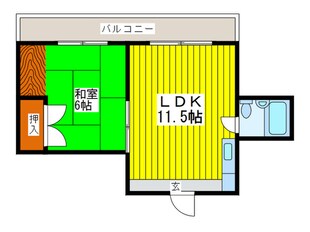 けいほくビレッジの物件間取画像